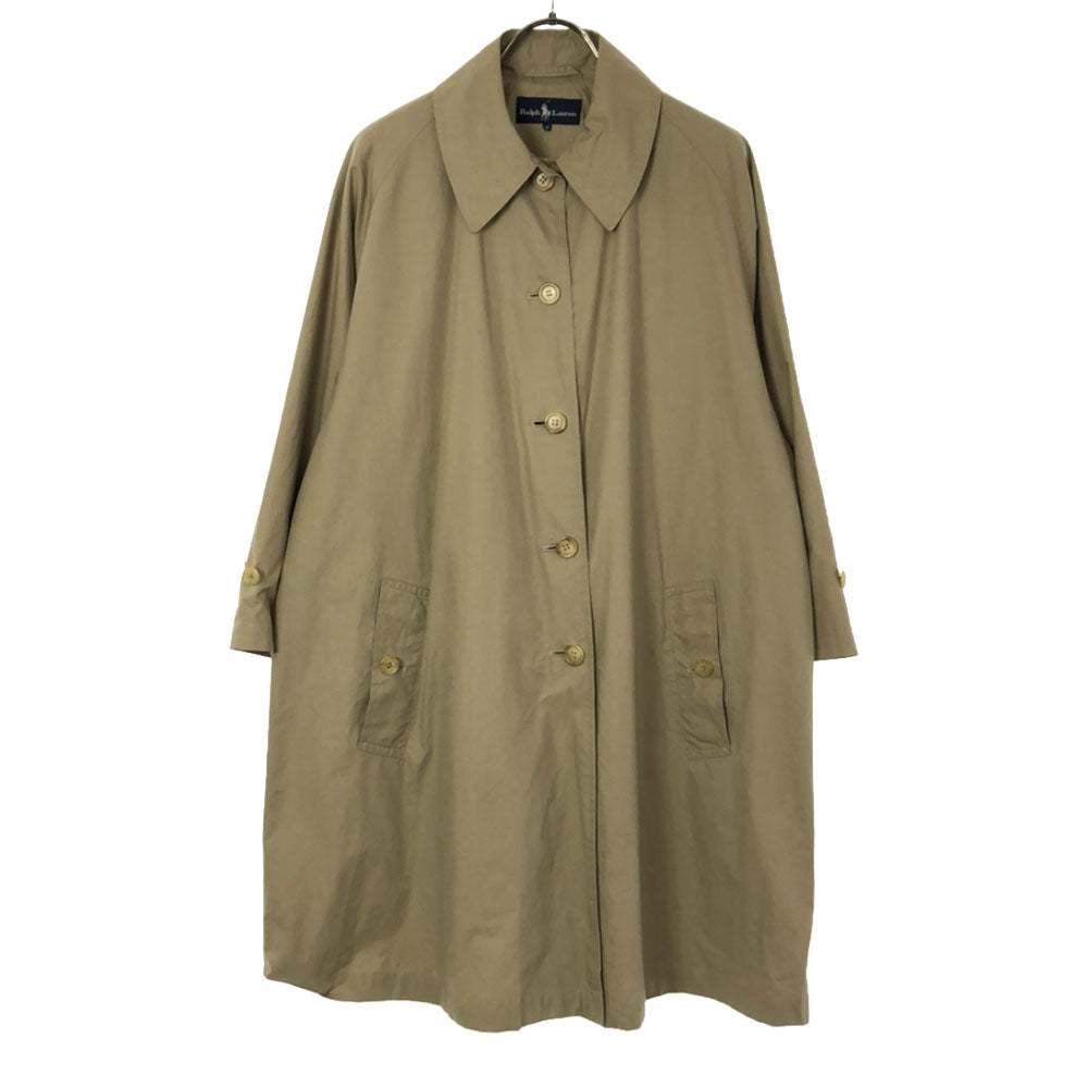 RALPH LAUREN ラルフローレン ステンカラーコート 7 ベージュ レディース