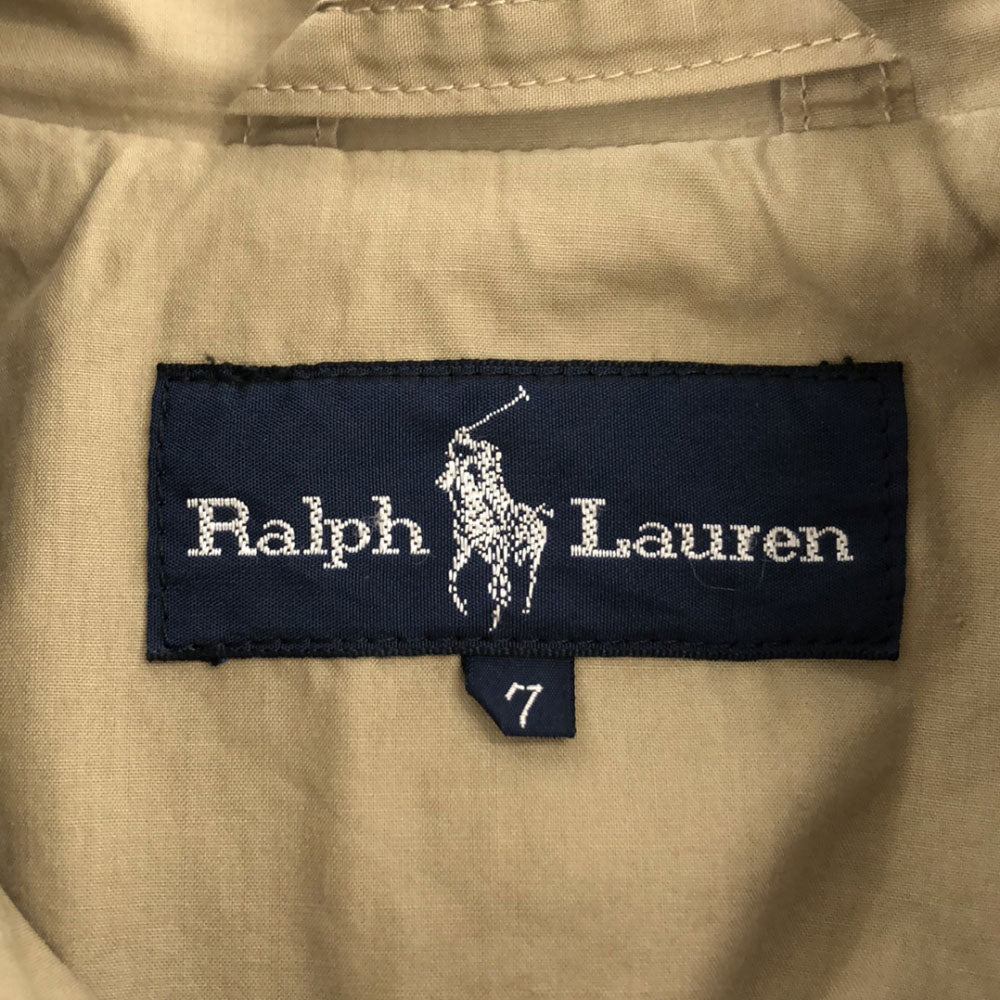 RALPH LAUREN ラルフローレン ステンカラーコート 7 ベージュ レディース