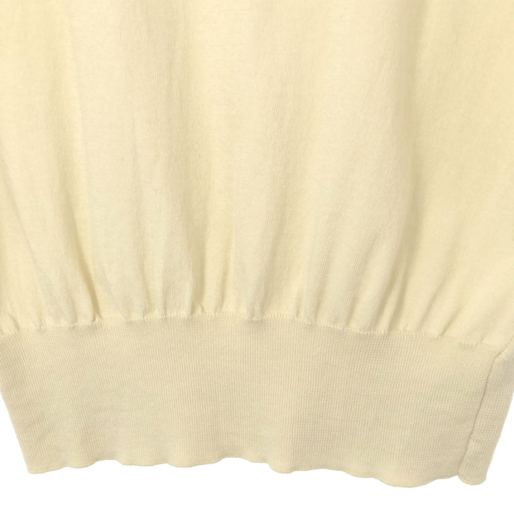 イエナ 半袖 コットンニット セーター オフホワイト IENA レディース