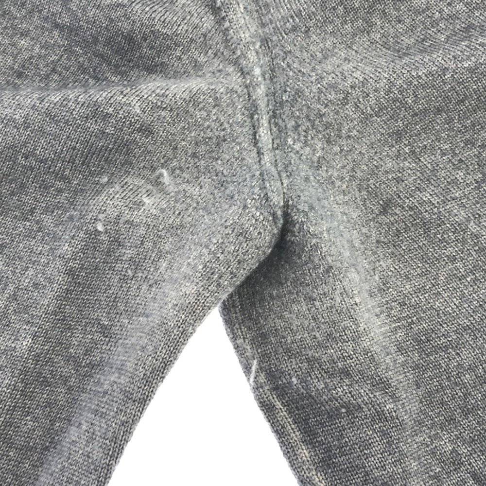 クルチアーニ イタリア製 ウール 長袖 Vネック セーター 52 グレー CRUCIANI ニット メンズ