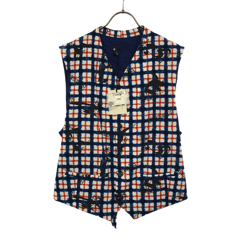 未使用 JC de CASTELBAJAC カステルバジャック ベスト 50 ブルー系 レディース