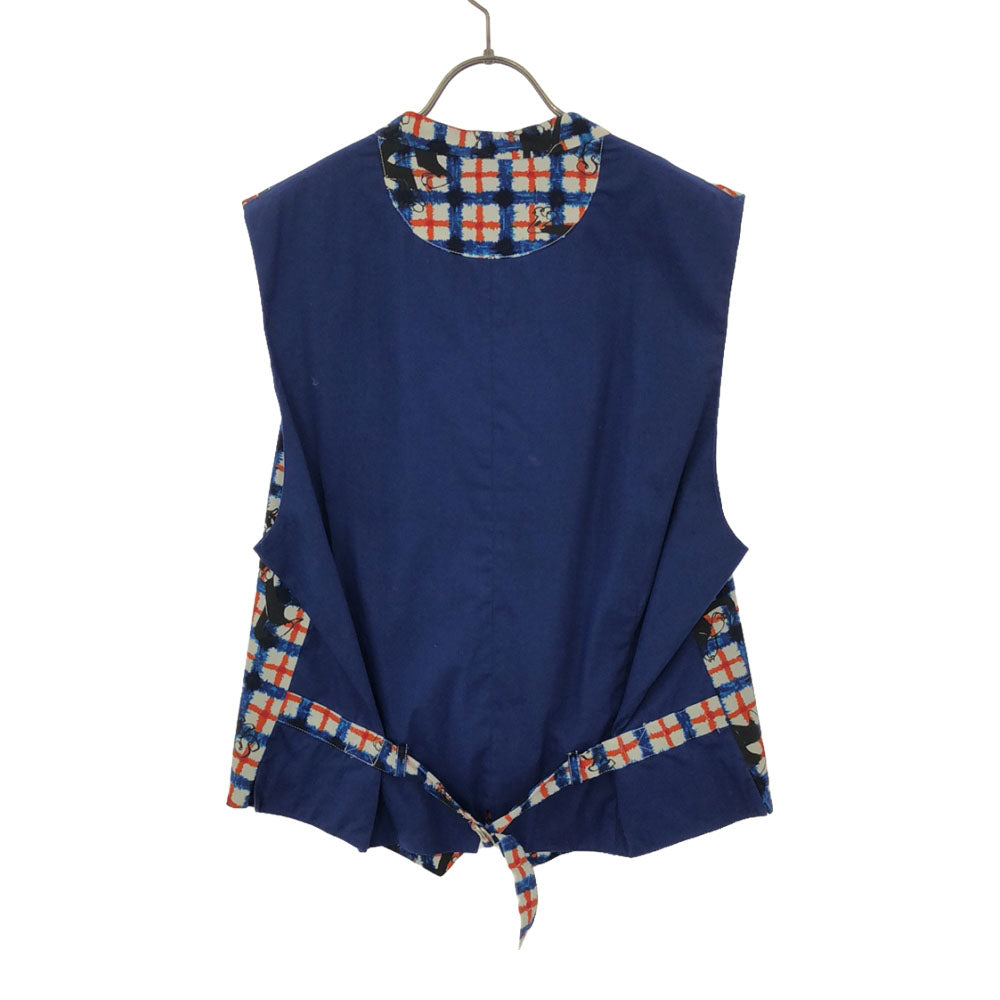 未使用 JC de CASTELBAJAC カステルバジャック ベスト 50 ブルー系 レディース