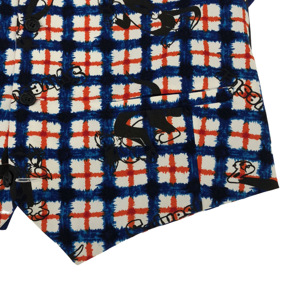 未使用 JC de CASTELBAJAC カステルバジャック ベスト 50 ブルー系 レディース