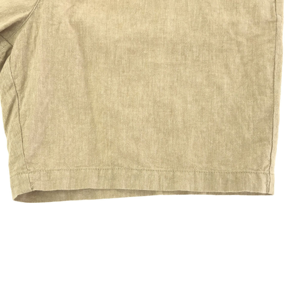 ギャップ リネンブレンド ショートパンツ L ベージュ GAP ハーフパンツ メンズ