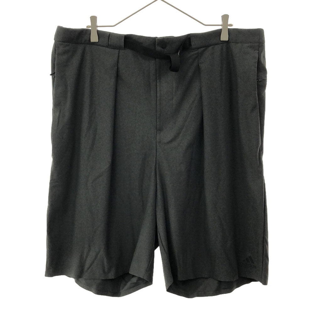 未使用 adidas アディダス ロゴプリント トレーニング ショートパンツ 4XO グレー ビッグサイズ タグ付き CLIMALITE スポーツ メンズ