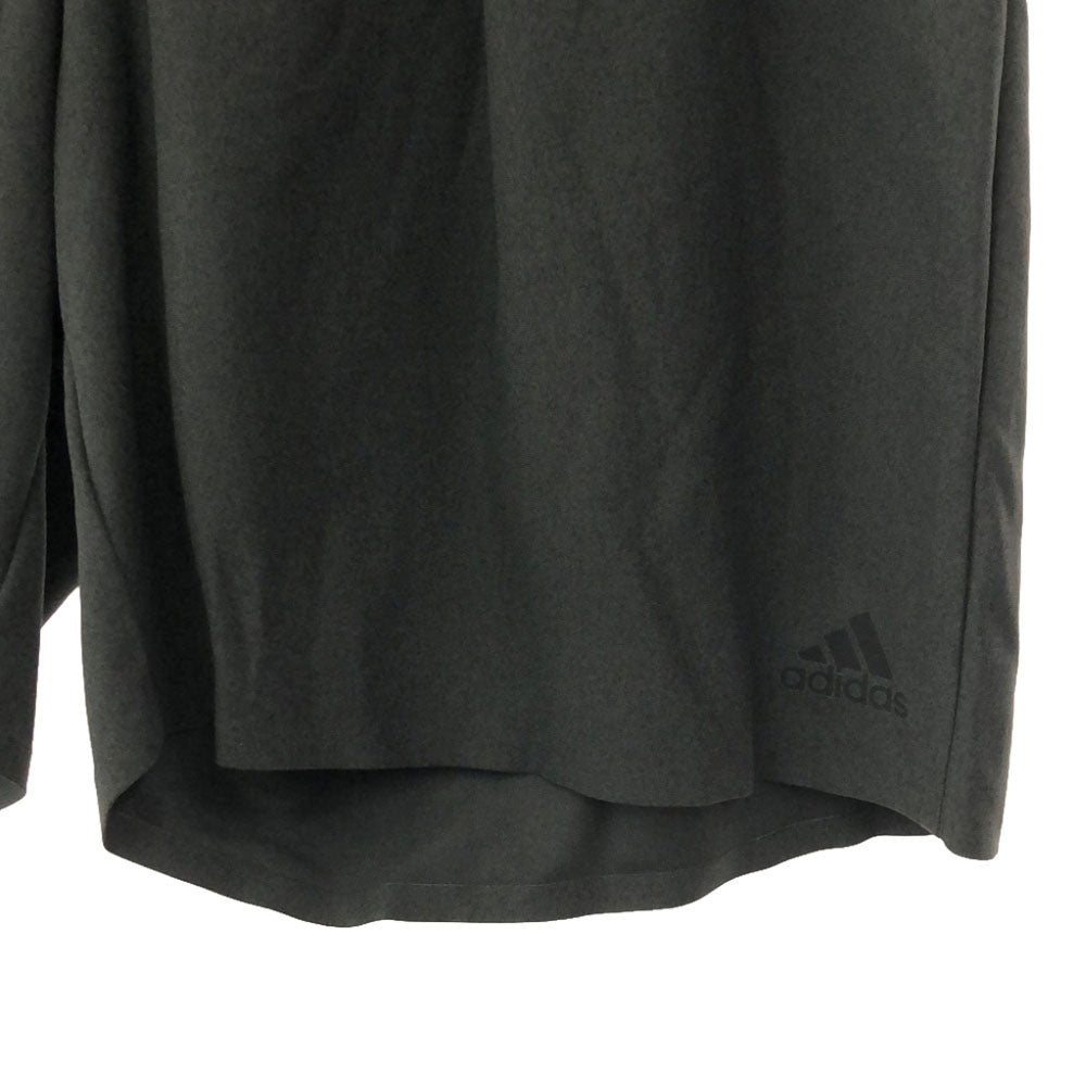 未使用 adidas アディダス ロゴプリント トレーニング ショートパンツ 4XO グレー ビッグサイズ タグ付き CLIMALITE スポーツ メンズ