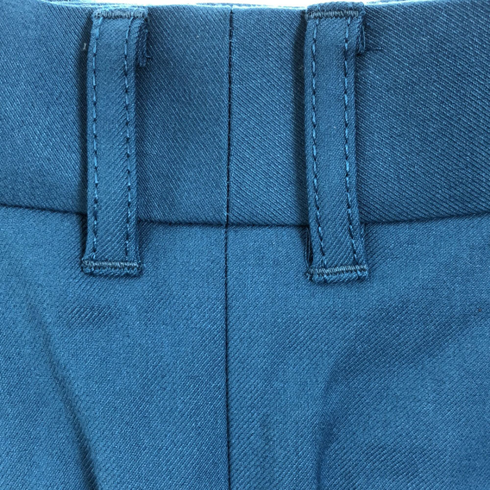 ミラオーウェン ミモレ丈 タイトスカート 0 ブルー Mila Owen 裏地付 バックスリット 09WFS224092 レディース