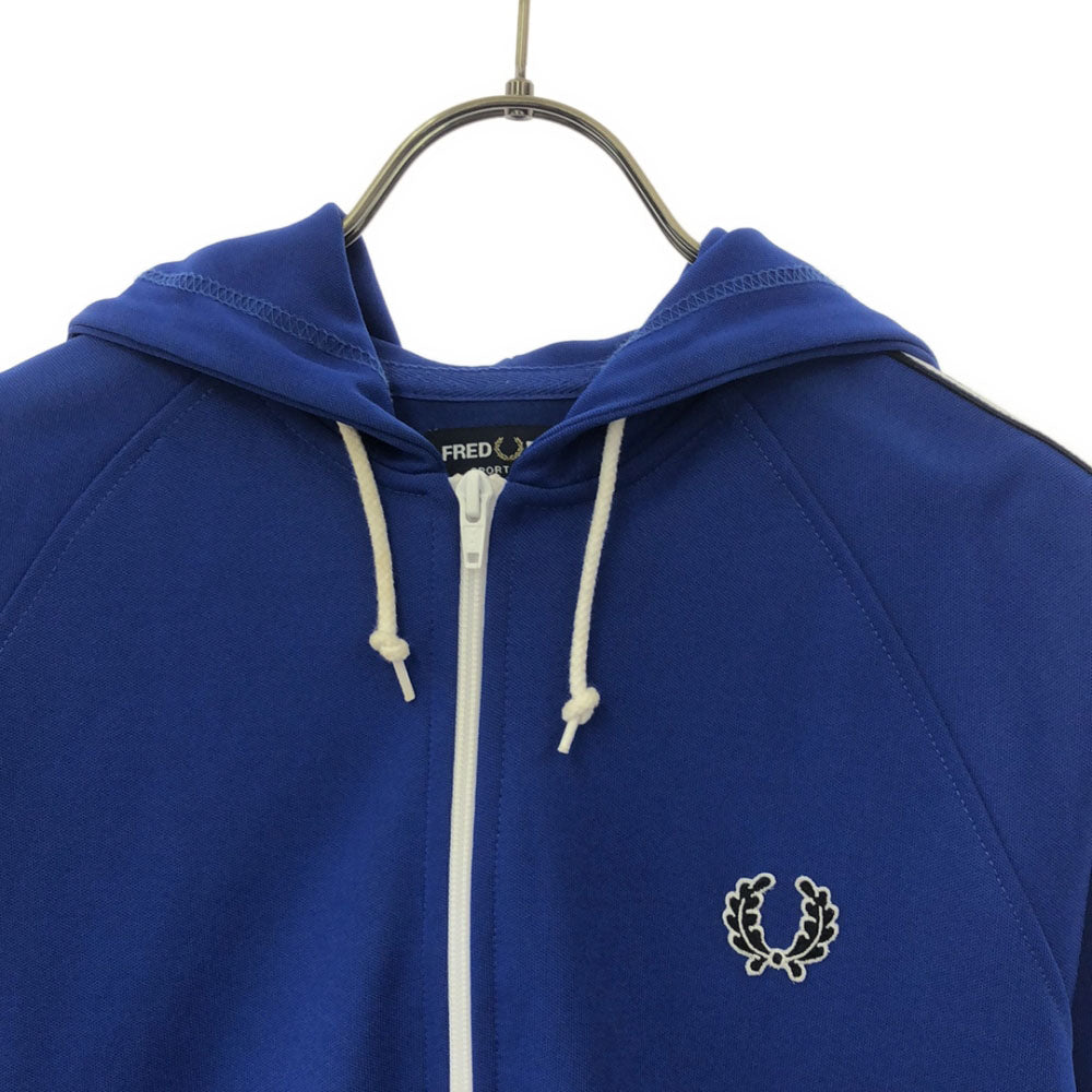 フレッドペリー ジャージジャケット S ブルー FRED PERRY スポーツウェア SPORTSWEAR ジップパーカー メンズ