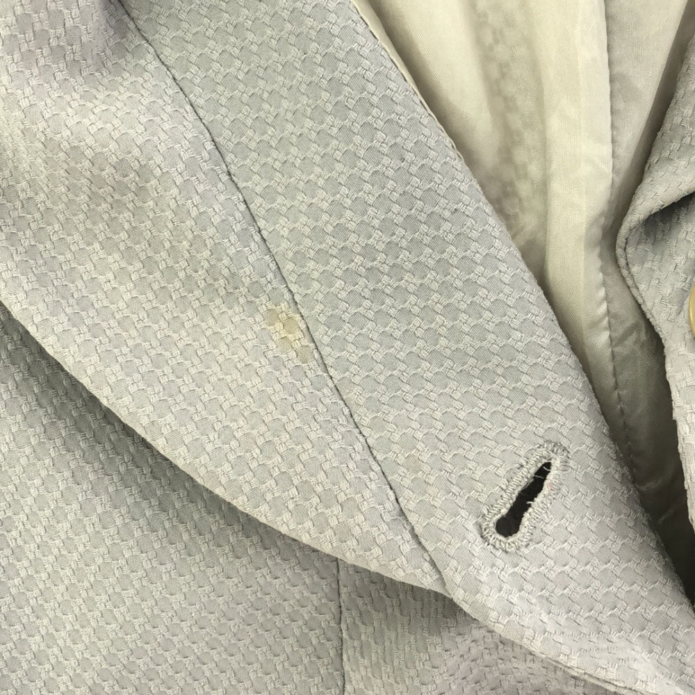 Emporio Armani エンポリオアルマーニ イタリア製 テーラードジャケット 40 グレー系 レディース