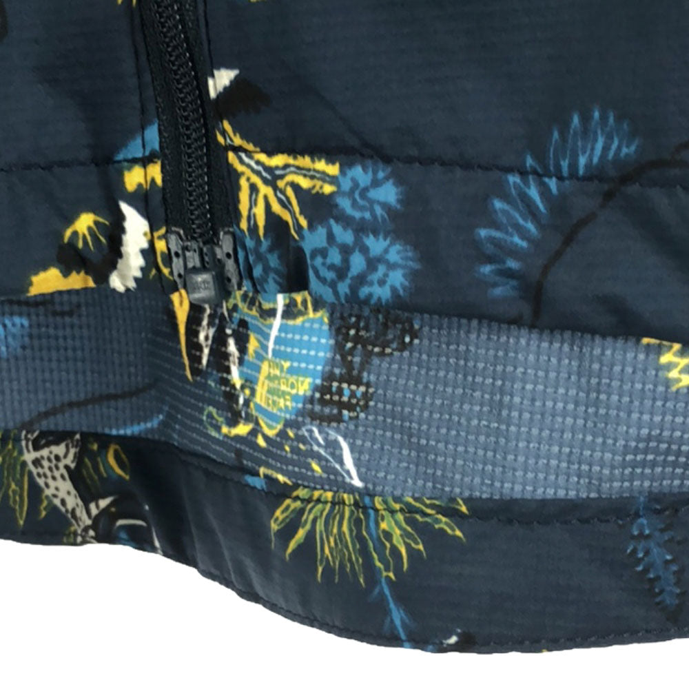 THE NORTH FACE ザノースフェイス NPW21810 総柄 長袖 ナイロンジャケット S ブルー系 アウトドア レディース