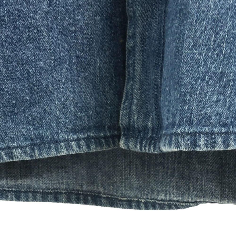 ハードロックカフェ ロゴ刺繍 長袖 デニム ボタンダウンシャツ S HARD ROCK CAFE メンズ