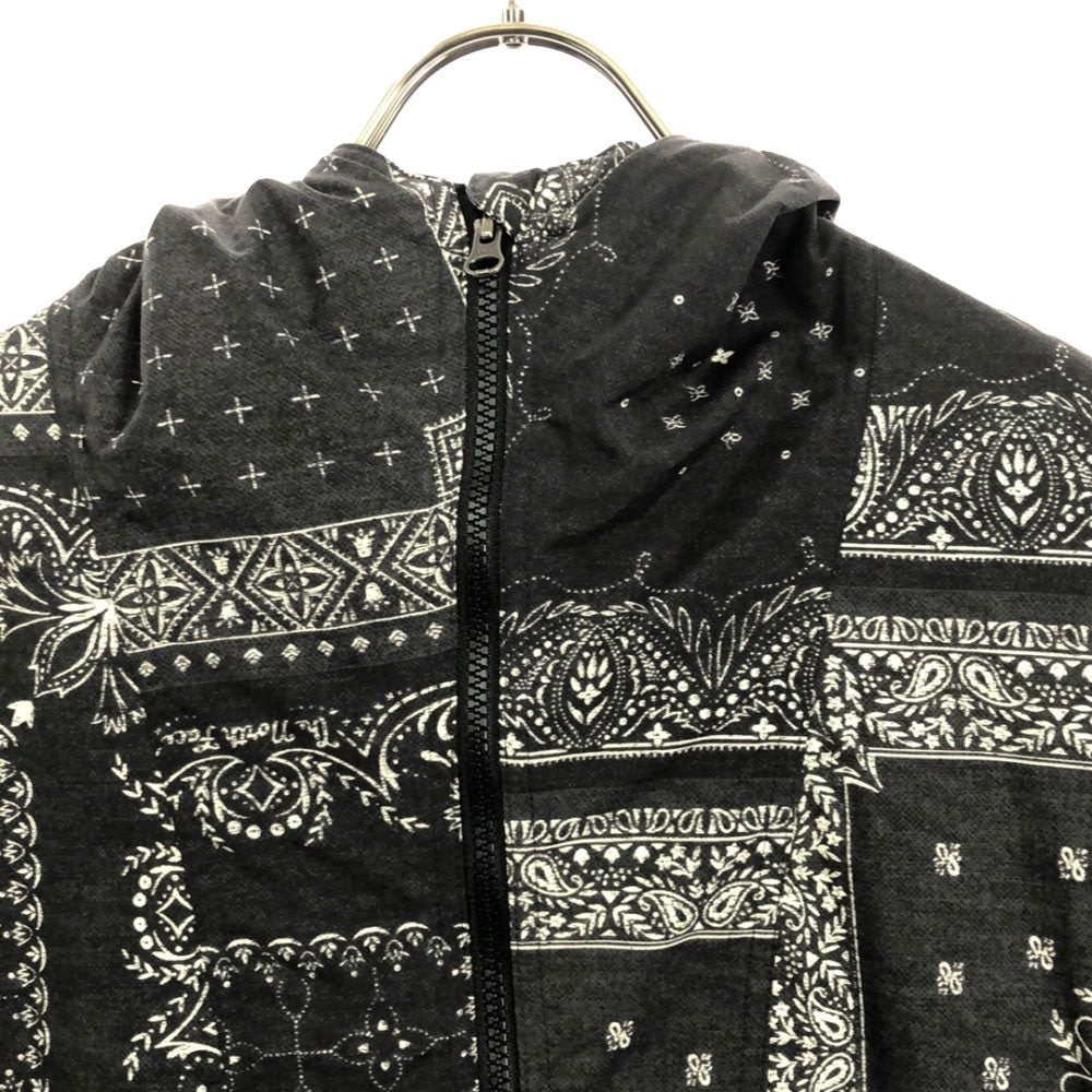 ザノースフェイス NP71535 総柄 ナイロンジャケット M ブラック系 THE NORTH FACE アウトドア メンズ