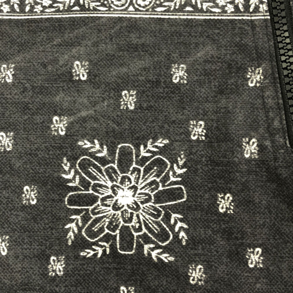 ザノースフェイス NP71535 総柄 ナイロンジャケット M ブラック系 THE NORTH FACE アウトドア メンズ