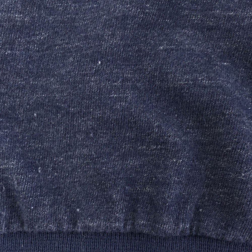 TOGA ARCHIVES トーガアーカイブス 日本製 ペイズリー柄 長袖 切替 カットソー 48 ブルー×レッド メンズ