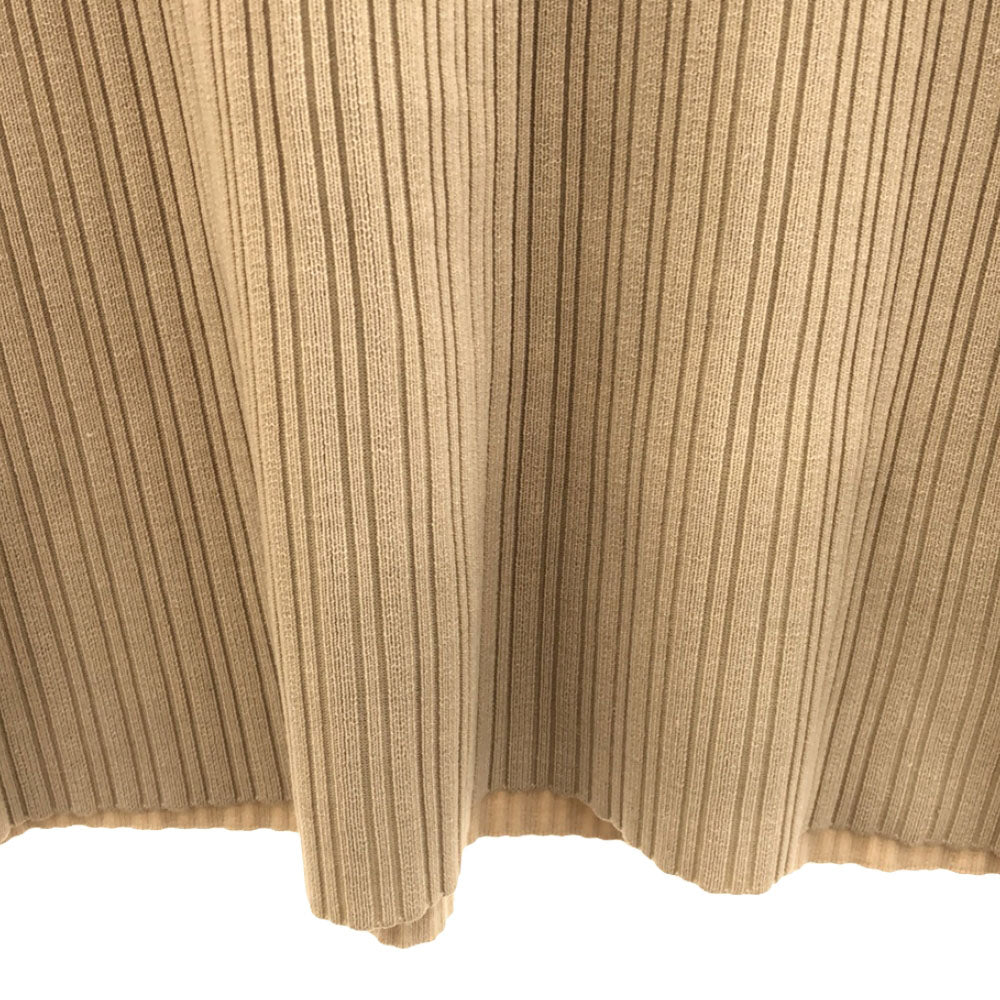 未使用 BARNYARDSTORM バンヤードストーム 半袖 レーヨン ロングワンピース F ベージュ タグ付き レディース