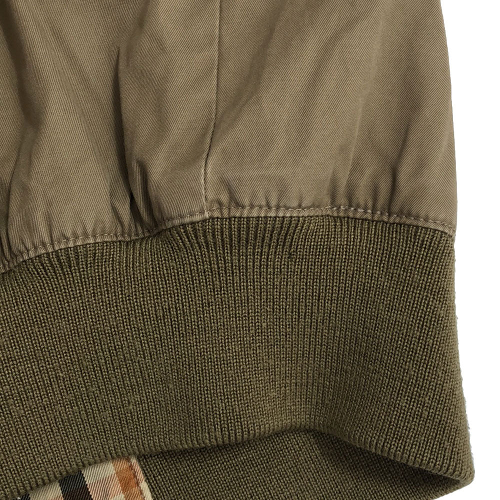 DAKS ダックス スイングトップ L ブラウン 裏チェック メンズ