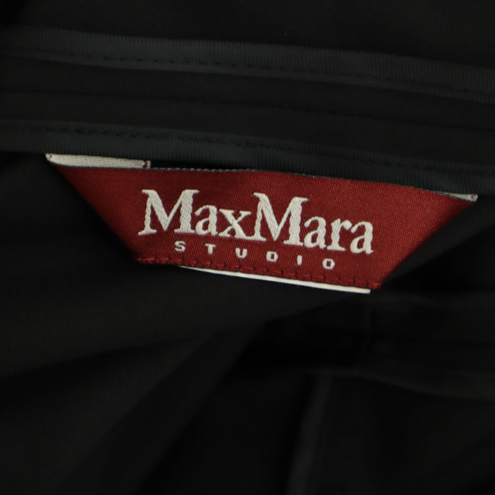 マックスマーラ トレンチコート ブラック MAX MARA レディース