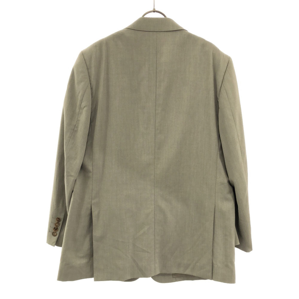 LANVIN LA COLLECTION ランバンコレクション 日本製 ウールブレンド テーラードジャケット ST46-54 ライトグレー メンズ