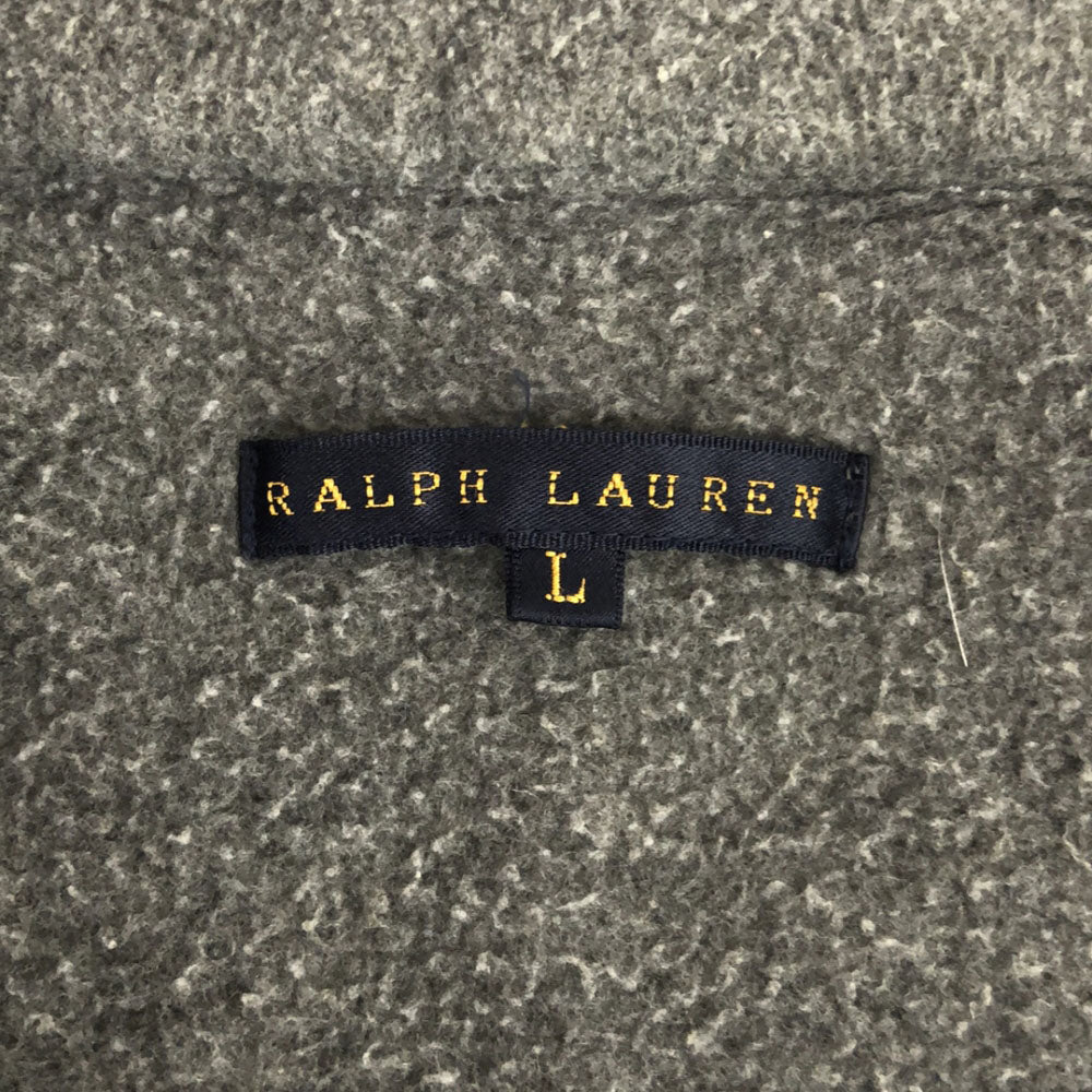 ラルフローレン ビッグポニー ガウンコート L グレー RALPH LAUREN メンズ