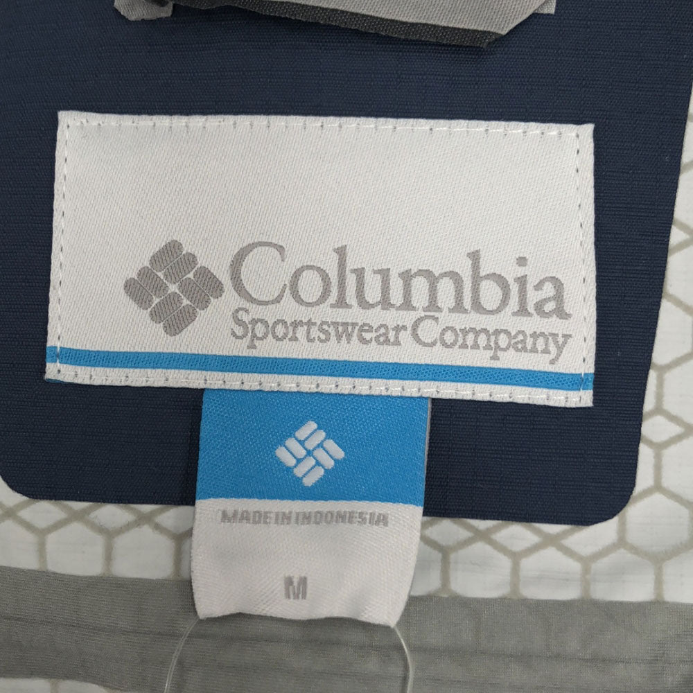 Columbia コロンビア 未使用 WE8638 ディスカバリーポイントシェル ナイロンジャケット M ネイビー タグ付き アウトドア メンズ