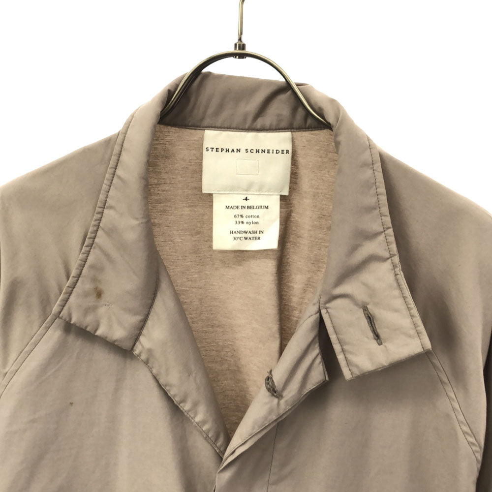 STEPHAN SCHNEIDER ステファンシュナイダー ロングコート 4 ベージュ系 メンズ