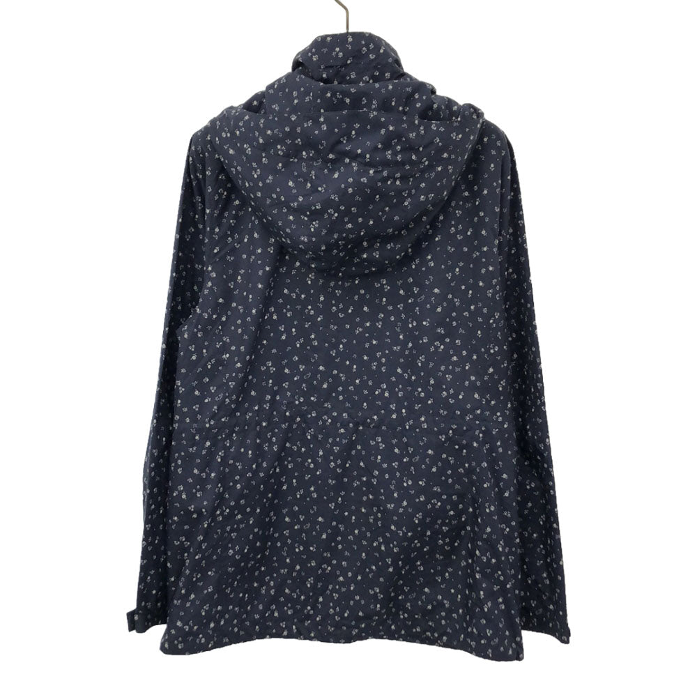 Columbia コロンビア 花柄 ジップジャケット L ネイビー アウトドア PL3992 レディース