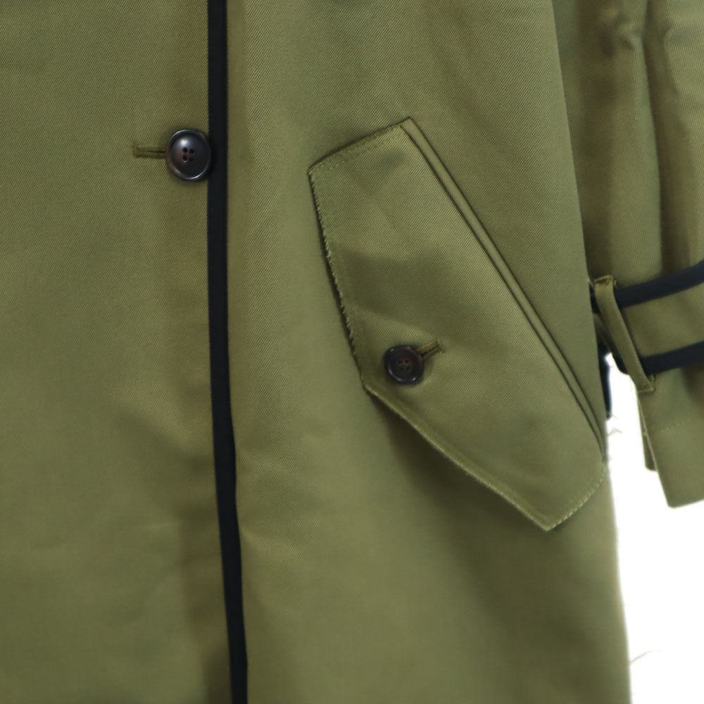 パブリックトウキョウ 日本製 トレンチコート F グリーン系 PUBLIC TOKYO レディース