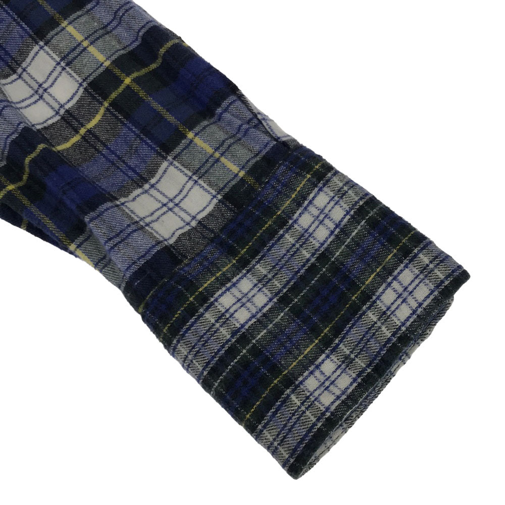 rockmount ranch wear ロックマウントランチウェア 70s レインボータグ チェック柄 長袖 ウエスタンシャツ M オールド ヴィンテージ メンズ