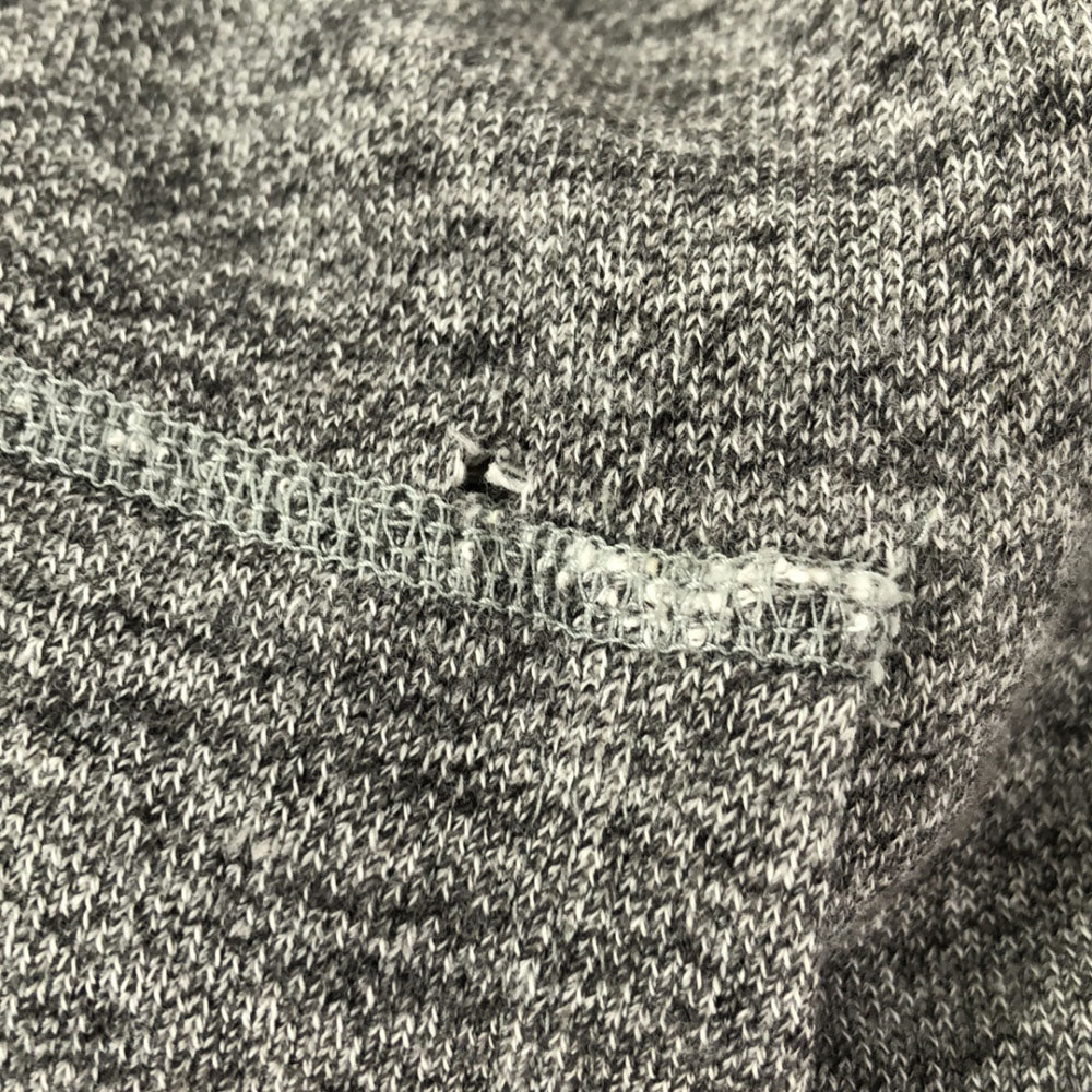 エヌハリウッド 日本製 長袖 ジップパーカー 36 グレー N.HOOLYWOOD メンズ