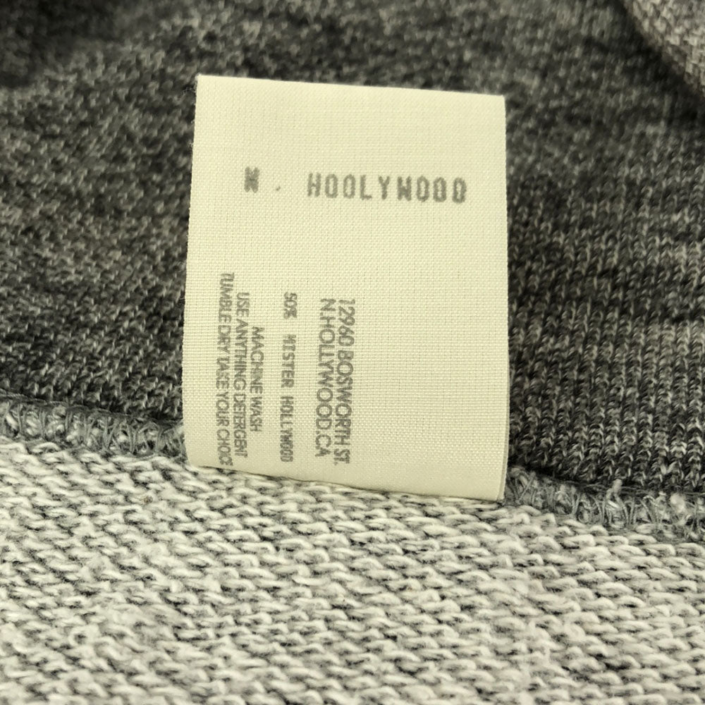 エヌハリウッド 日本製 長袖 ジップパーカー 36 グレー N.HOOLYWOOD メンズ