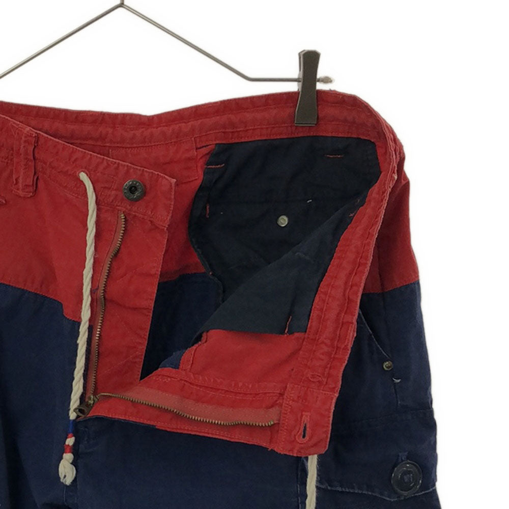 ポロラルフローレン ショートパンツ 36 ネイビー×レッド POLO RALPH LAUREN メンズ