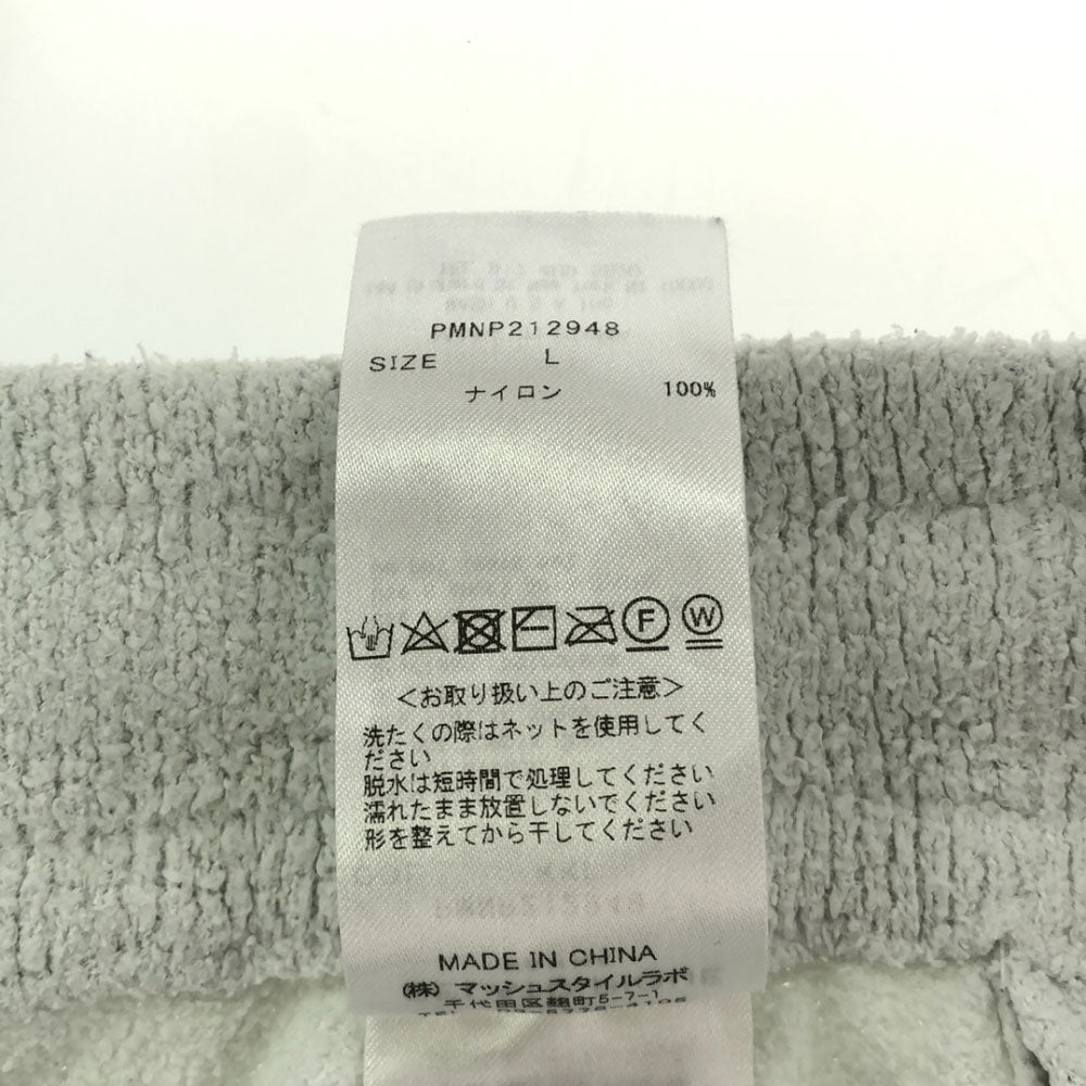 ジェラートピケオム PMNP212948 ルームウェアショートパンツ L グレー系 GELATO PIQUE HOMME ジェラピケ メンズ