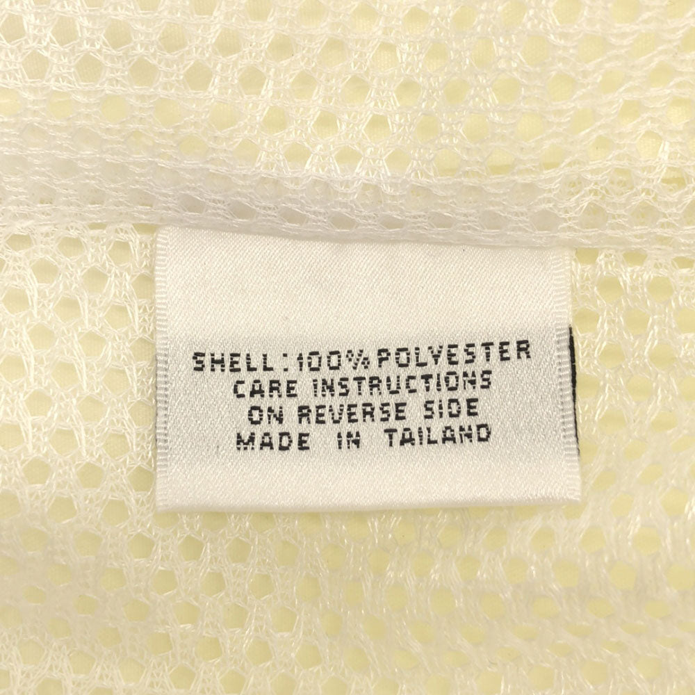 PUMA プーマ 90s 未使用 トレーニング 長袖 ジップジャケット L ホワイト系 フード 裏メッシュ タグ付き オールド メンズ