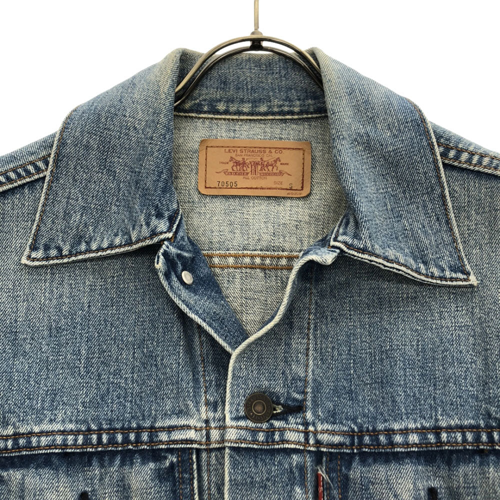 リーバイス 70505 デニムジャケット S Levi's ジージャン メンズ