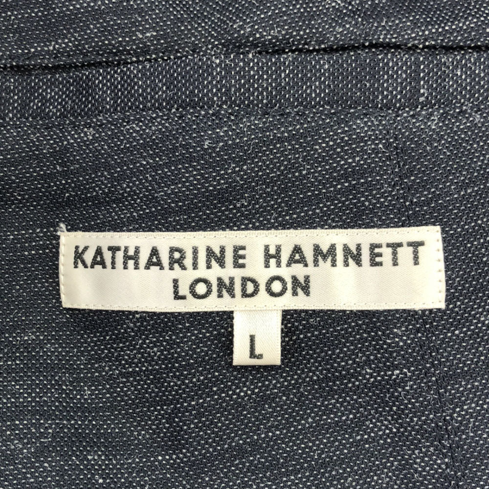 キャサリンハムネットロンドン テーラードジャケット L ブラック系 KATHARINE HAMNETT LONDON メンズ
