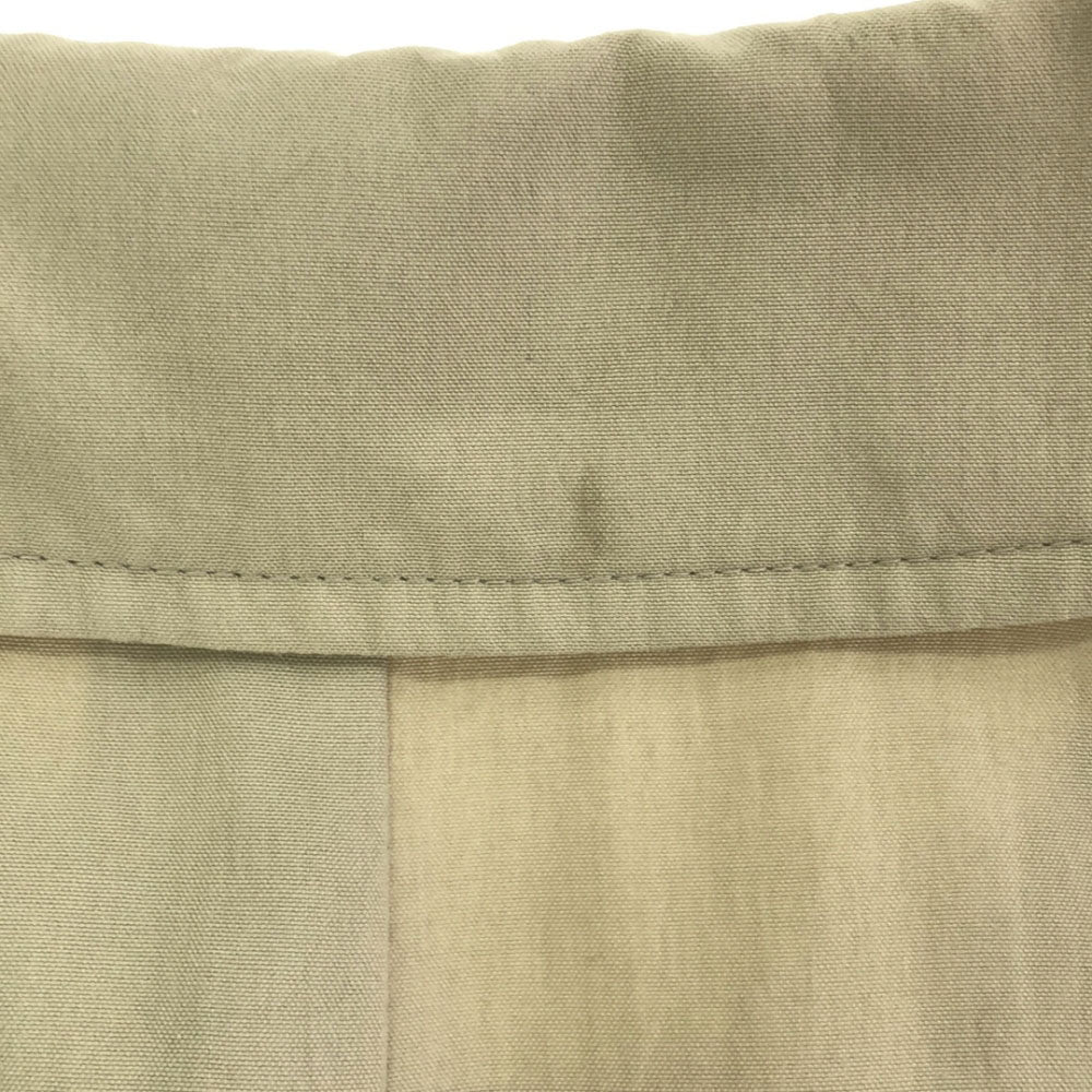 PIERRE BALMAIN ピエールバルマン 日本製 シルク100% ステンカラーコート L ベージュ系 レディース