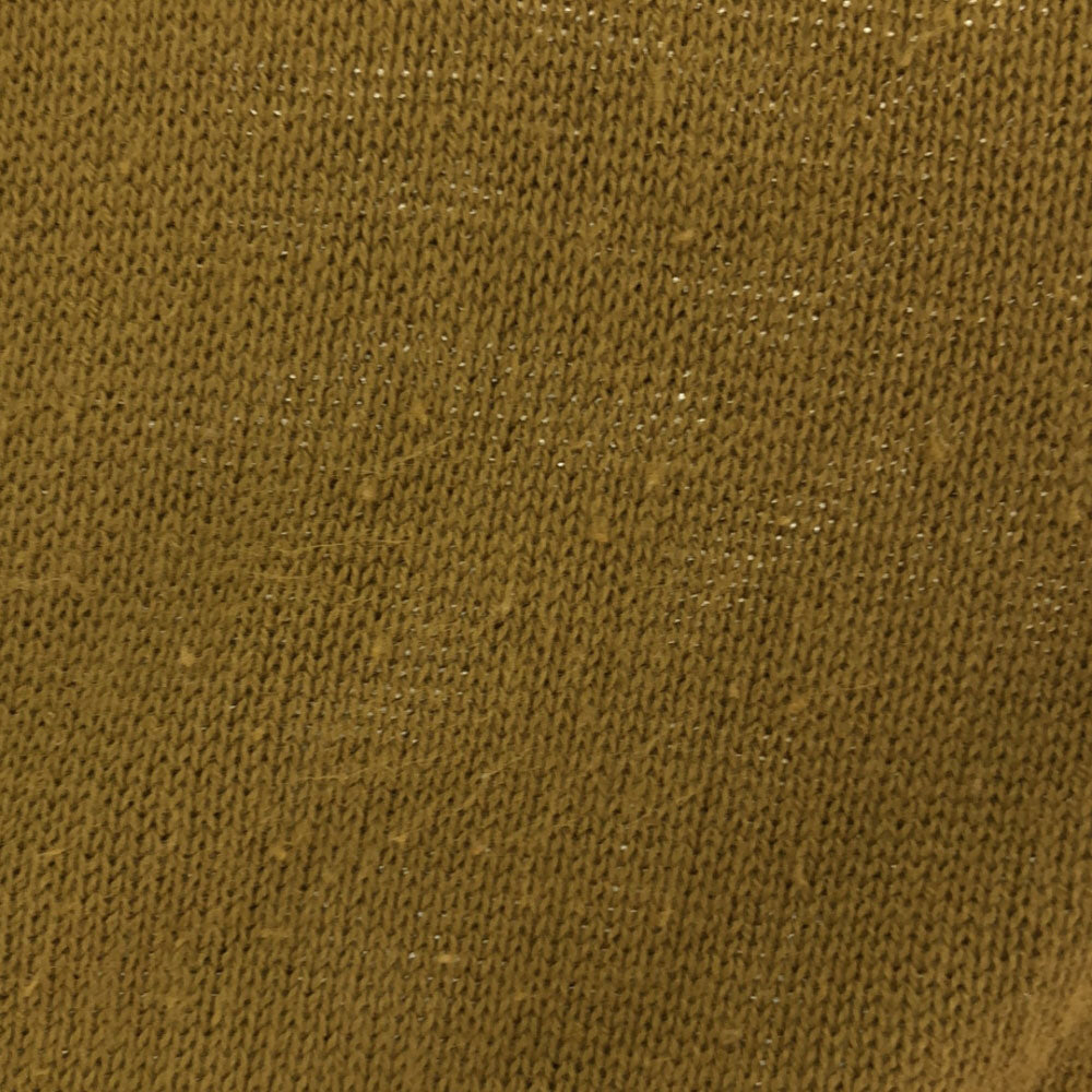 ARMANI EXCHANGE アルマーニエクスチェンジ 長袖 Vネック ニットカーディガン S オーカー 襟付 レディース