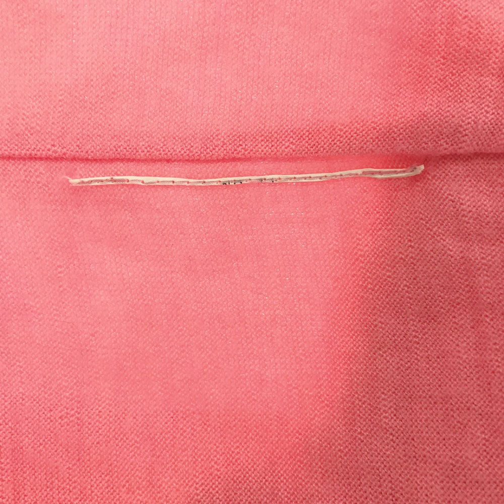 トリココムデギャルソン 長袖 Vネック カーディガン ピンク tricot COMME des GARCONS レディース