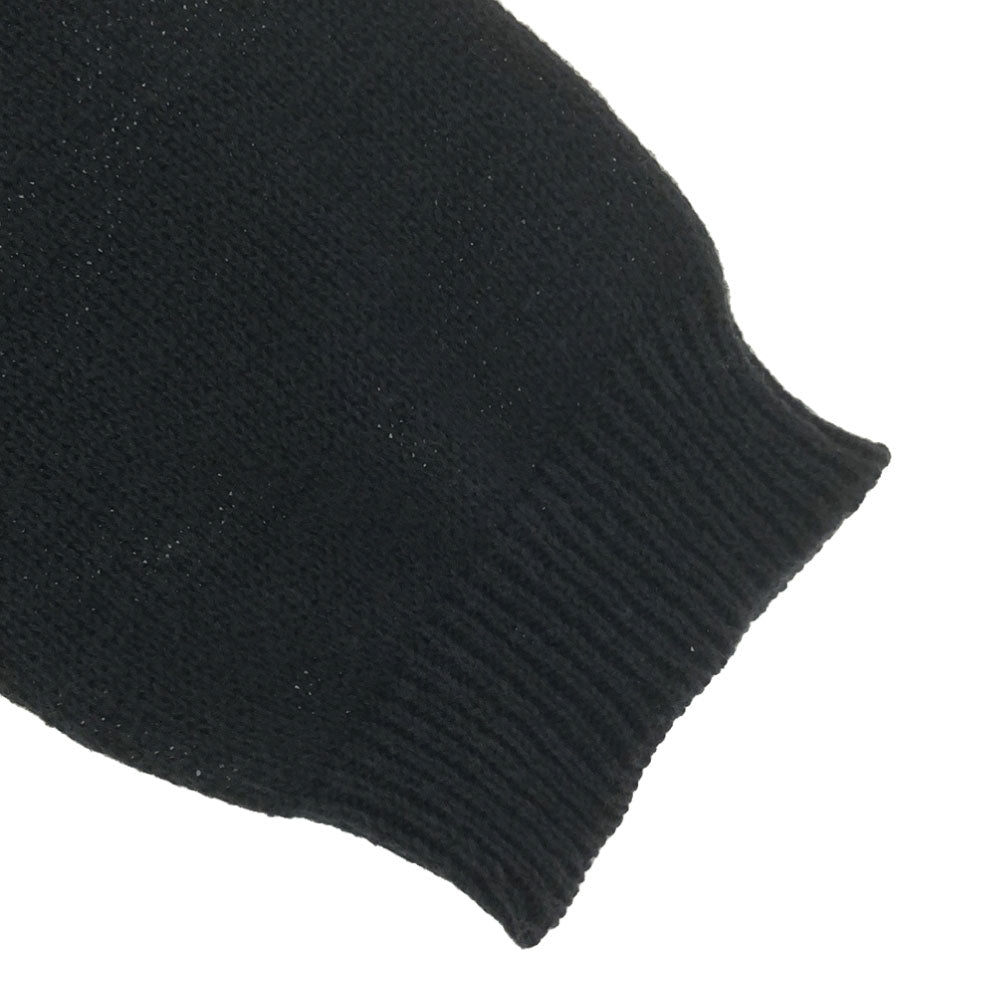 ラルフローレンカントリー リネンブレンド 長袖 ニットカーディガン L ブラック RALPH LAUREN COUNTRY レディース