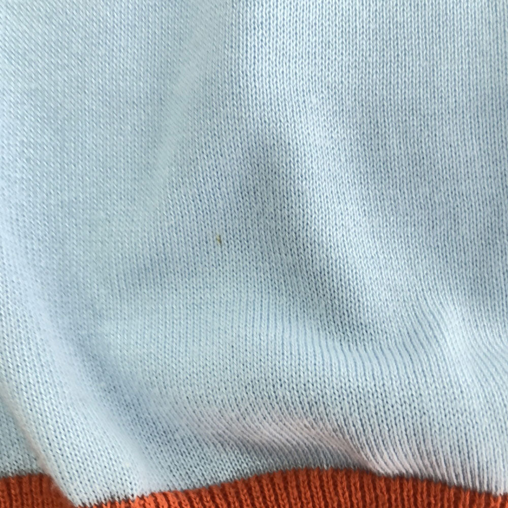 ディガウェル 日本製 長袖 Vネック ニット 2 ブルー系 DIGAWEL セーター メンズ