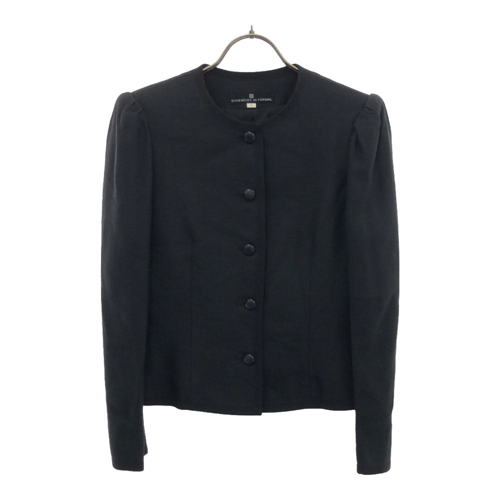 ジバンシィ ハイフォーマル ノーカラージャケット 8 ブラック レディース