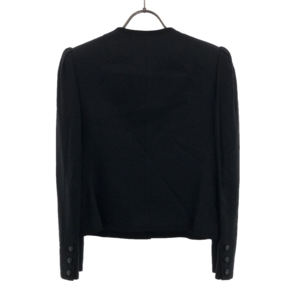 ジバンシィ ハイフォーマル ノーカラージャケット 8 ブラック レディース