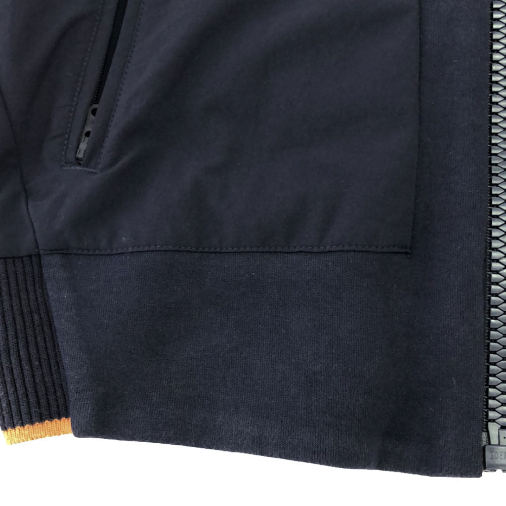 アディダス ワッペン ロゴプリント トラックジャケット M ネイビー系 adidas ブルゾン レディース