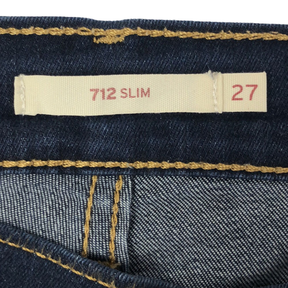 リーバイス 712 スリムデニムパンツ w27 Levi's ジーンズ ジーパン レディース