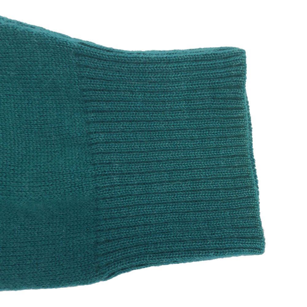 PEARLY GATES パーリーゲイツ ゴルフ 長袖 ニットカーディガン 4 グレー×グリーン系 セーター メンズ