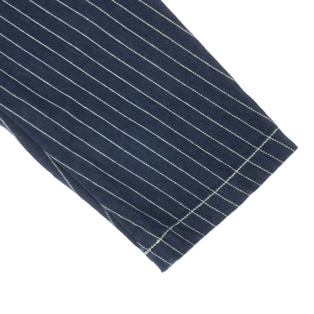 フェローズ インディゴ染め ストライブ柄 カバーオール 38 ネイビー×ホワイト Pherrow's メンズ