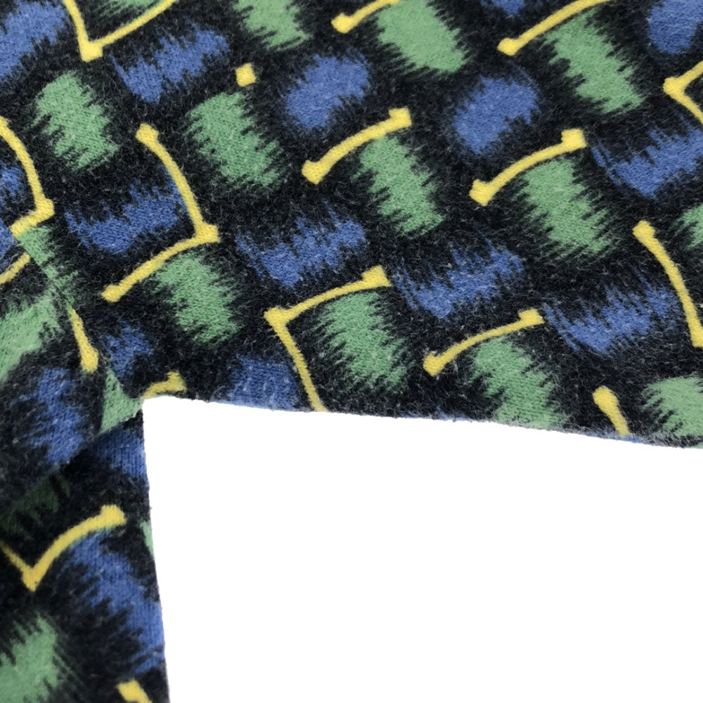 KENZO ケンゾー 総柄 5分袖 フレア ワンピース M レディース