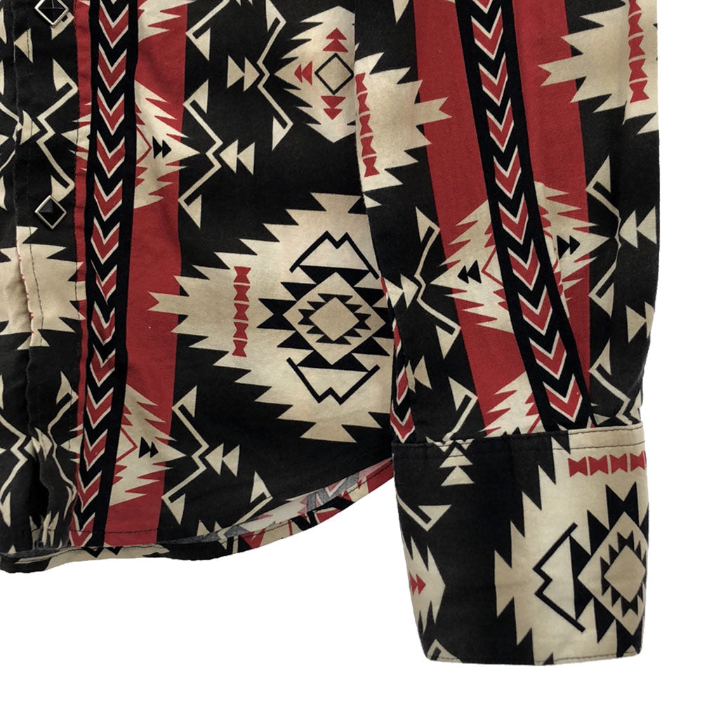 RockMount ロックマウント 70s USA製 ネイティブ 長袖 ウエスタンシャツ 14.5 オールド ヴィンテージ メンズ