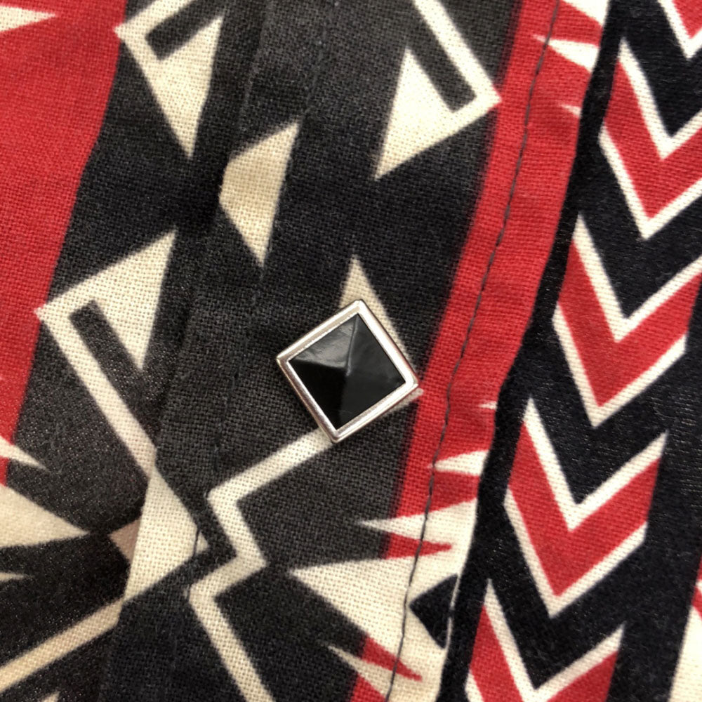 RockMount ロックマウント 70s USA製 ネイティブ 長袖 ウエスタンシャツ 14.5 オールド ヴィンテージ メンズ