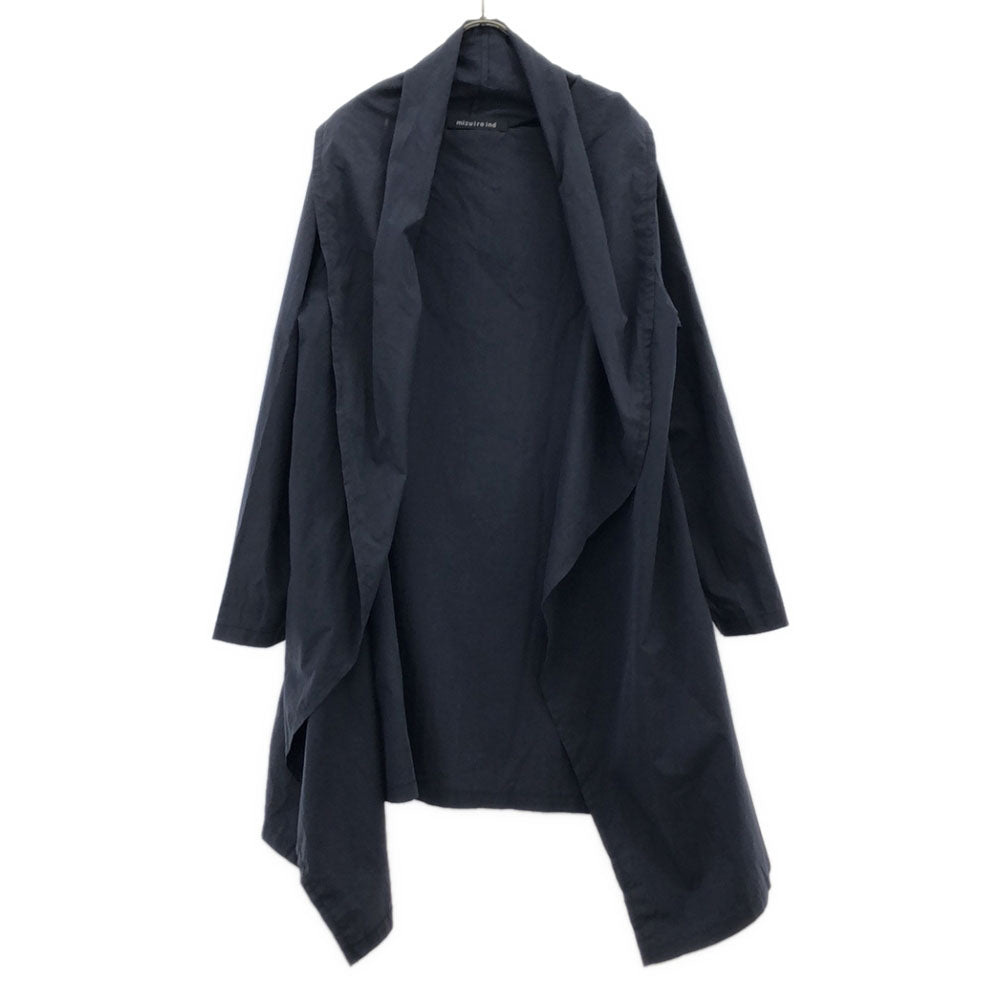 mizuiro ind ミズイロインド 日本製 羽織 コート ブラック メンズ